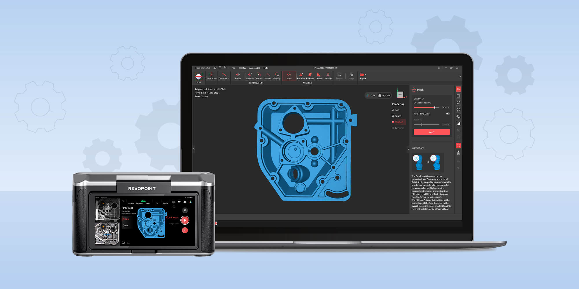 Revopoint 3D Scanner Software Update Notice