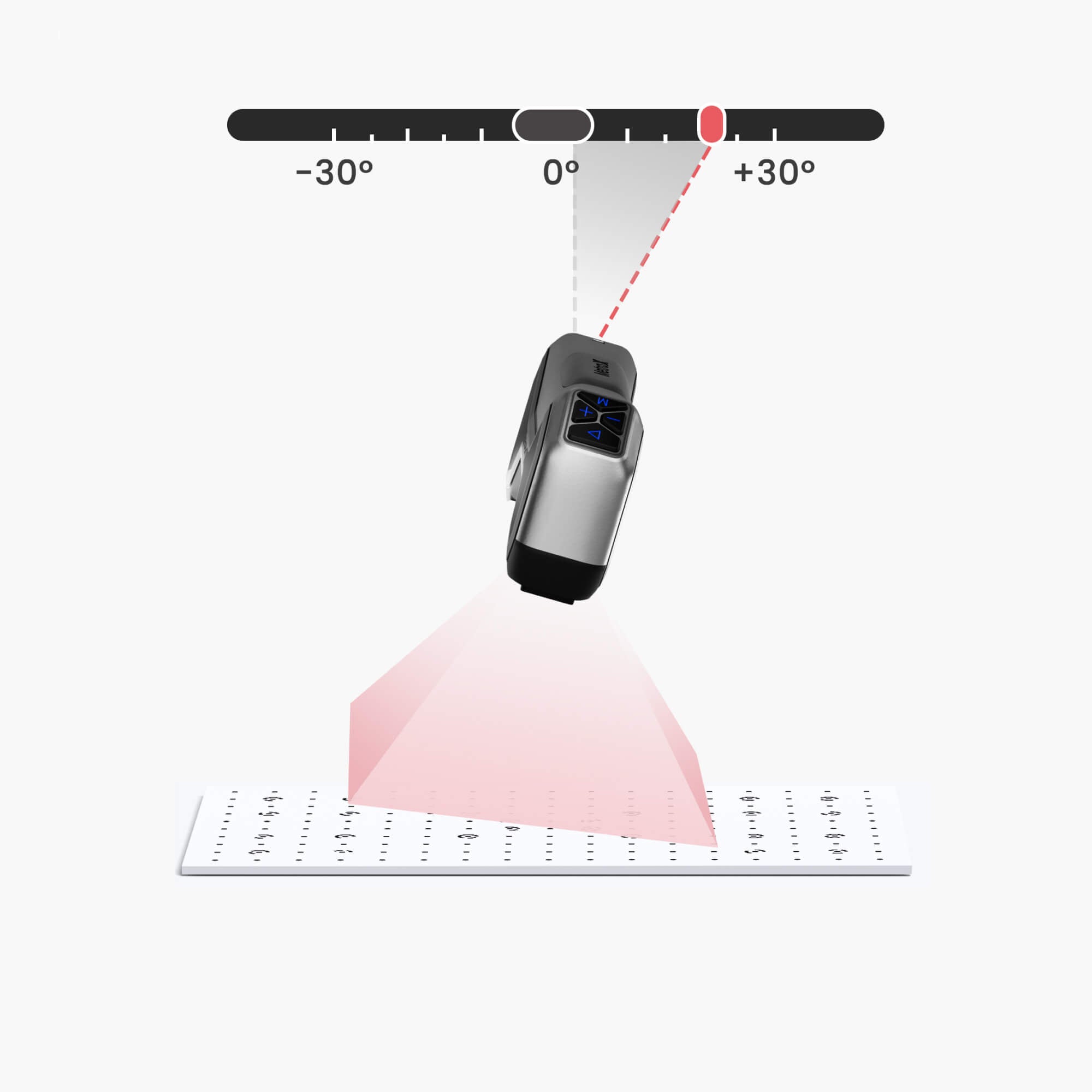 Glass substrate with a high-precision coded calibration surface for MetroX