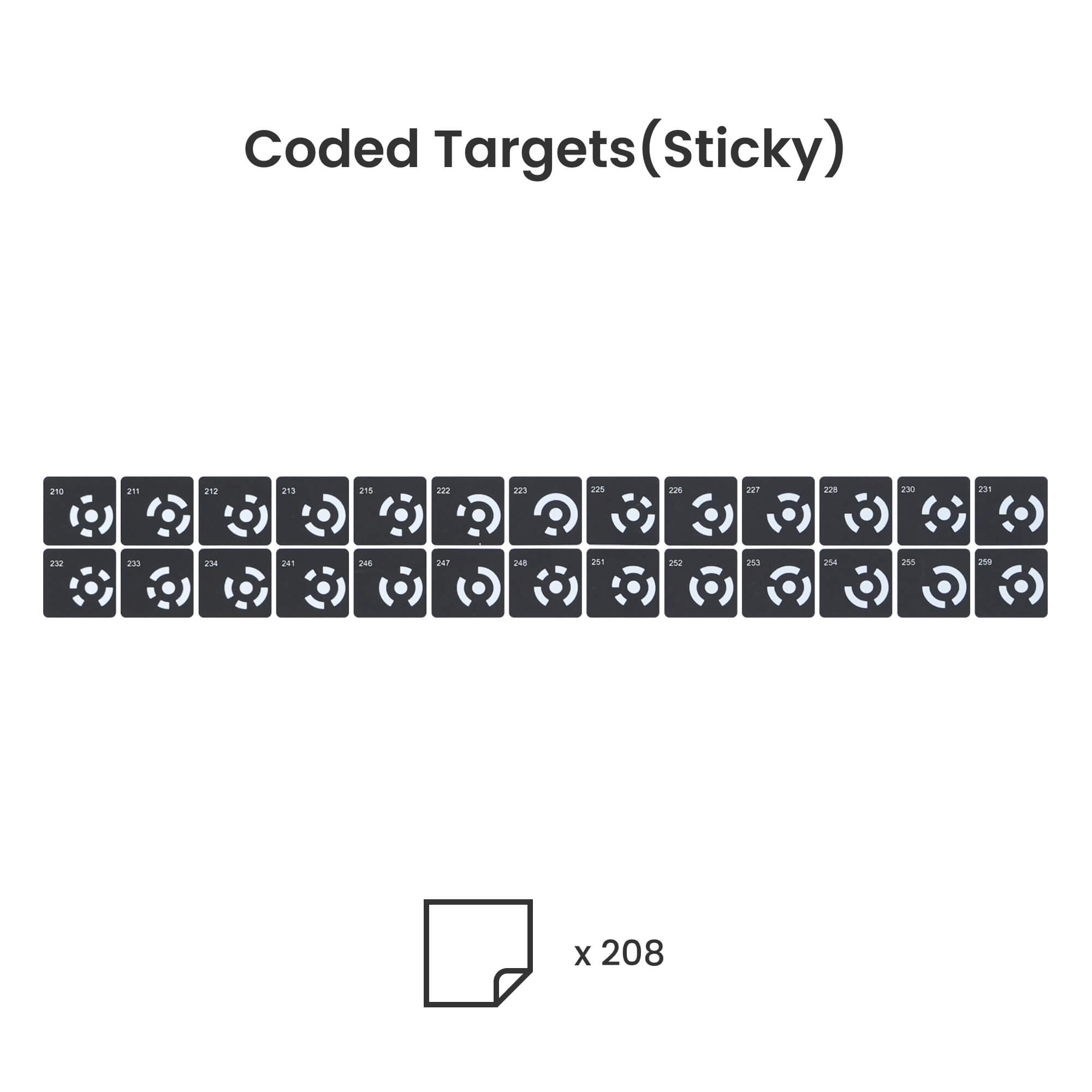 Coded Target (Only for MIRACO Plus)