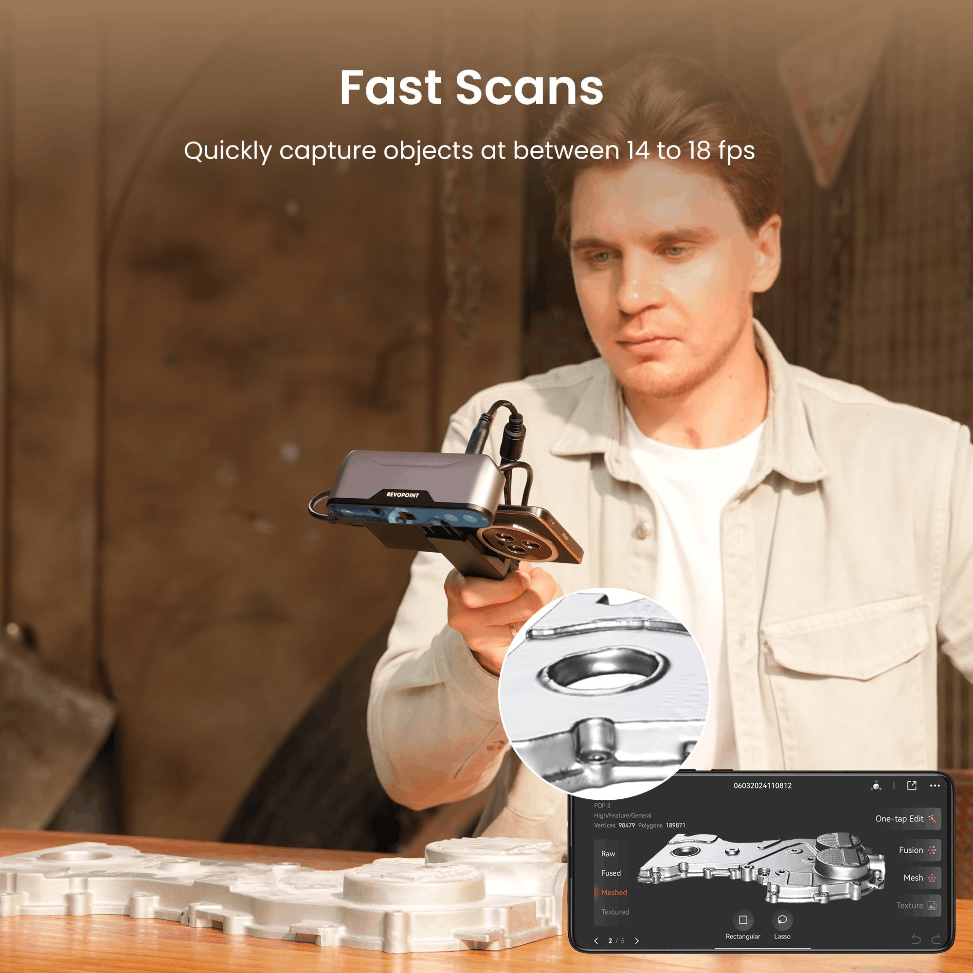 Revopoint INSPIRE: User-friendly Cost-effective 3D Scanner for 3D Printing - Revopoint 3D US