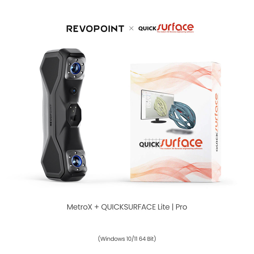 Revopoint & QUICKSURFACE Lite | Pro - Complete 3D Scanning to CAD Solution