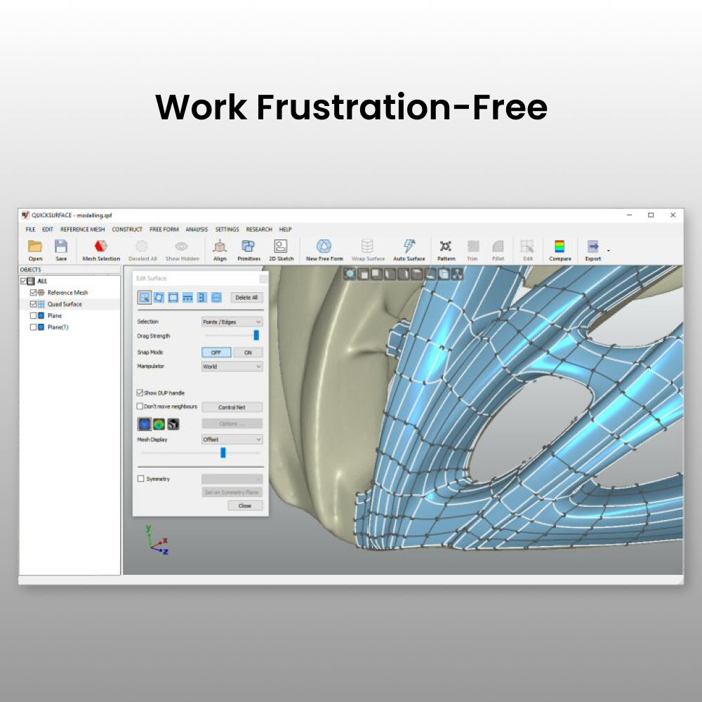 Revopoint & QUICKSURFACE Lite | Pro - Complete 3D Scanning to CAD Solution - Revopoint 3D US