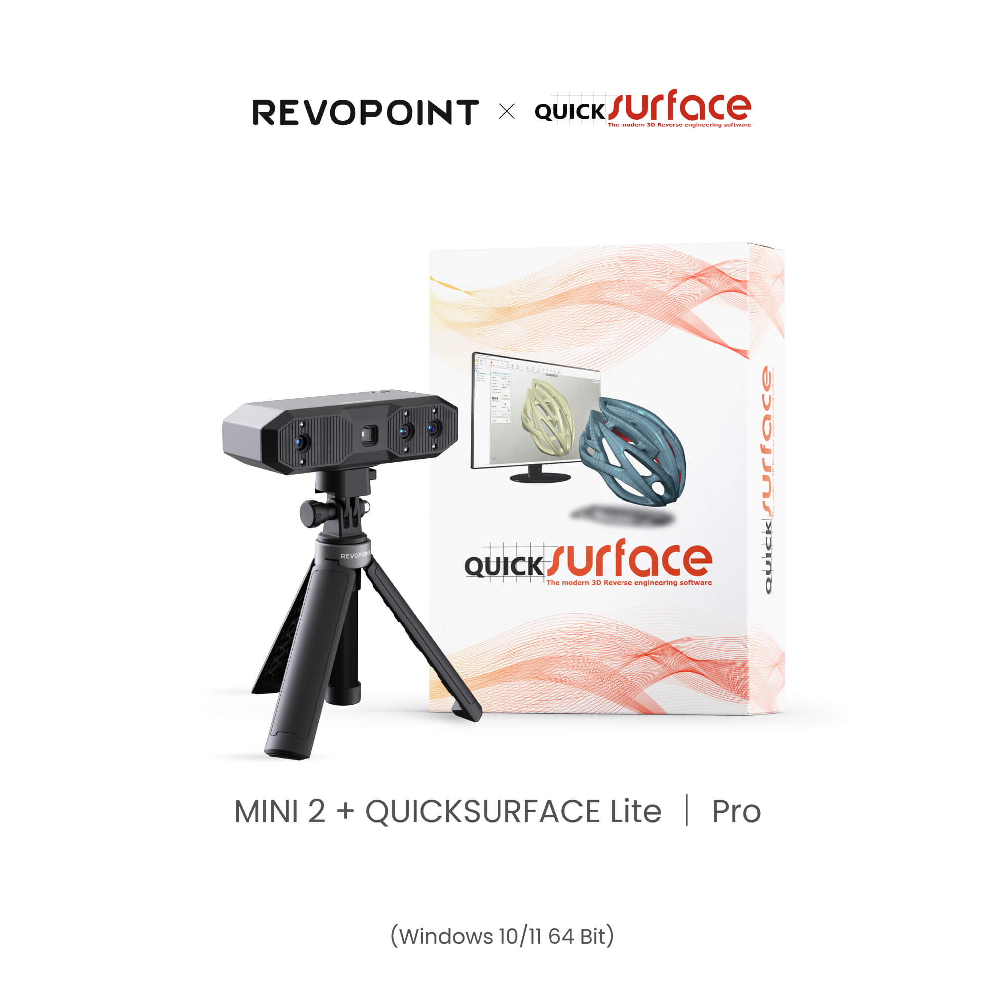 Revopoint & QUICKSURFACE Lite | Pro - Complete 3D Scanning to CAD Solution - Revopoint 3D US