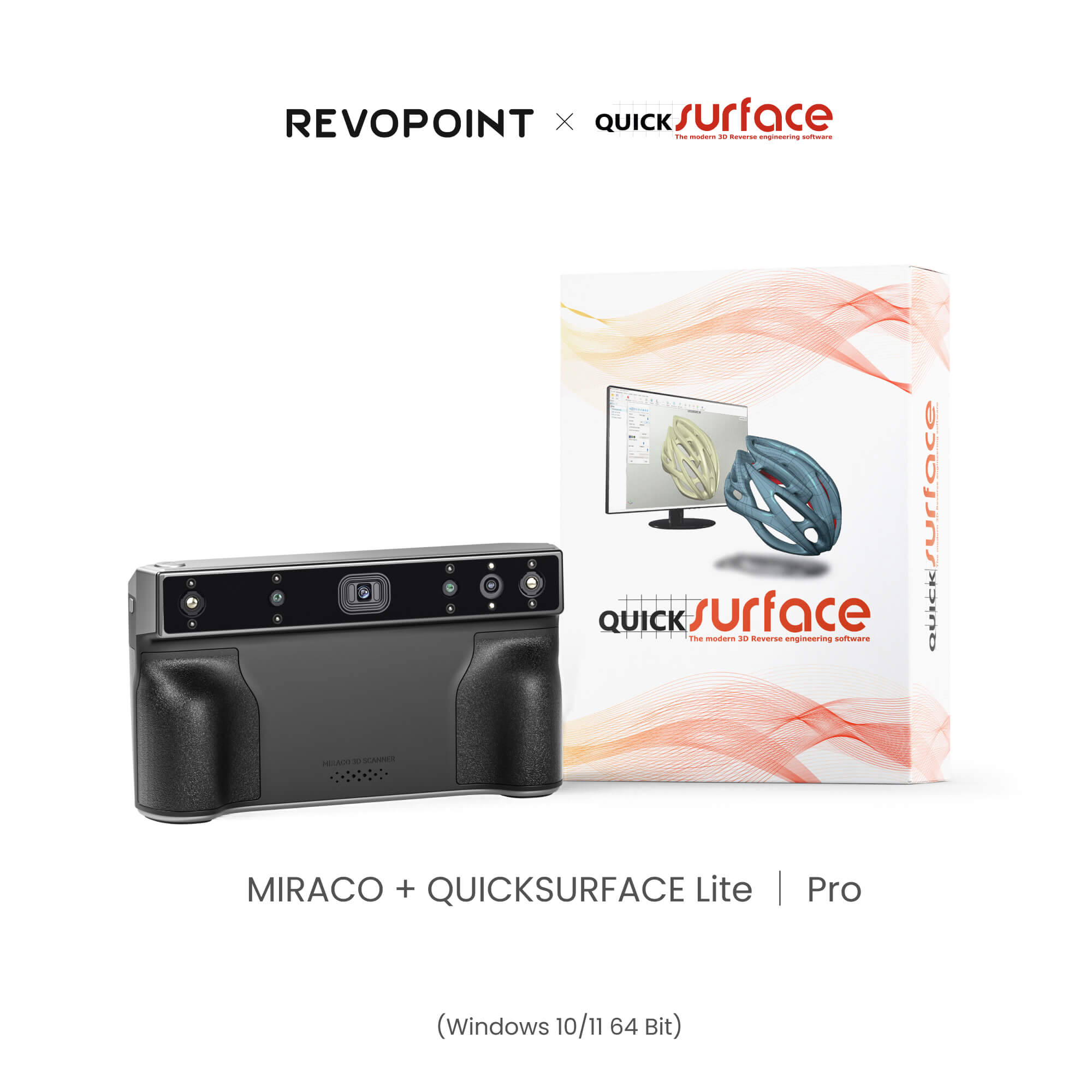 Revopoint & QUICKSURFACE Lite | Pro - Complete 3D Scanning to CAD Solution - Revopoint 3D US