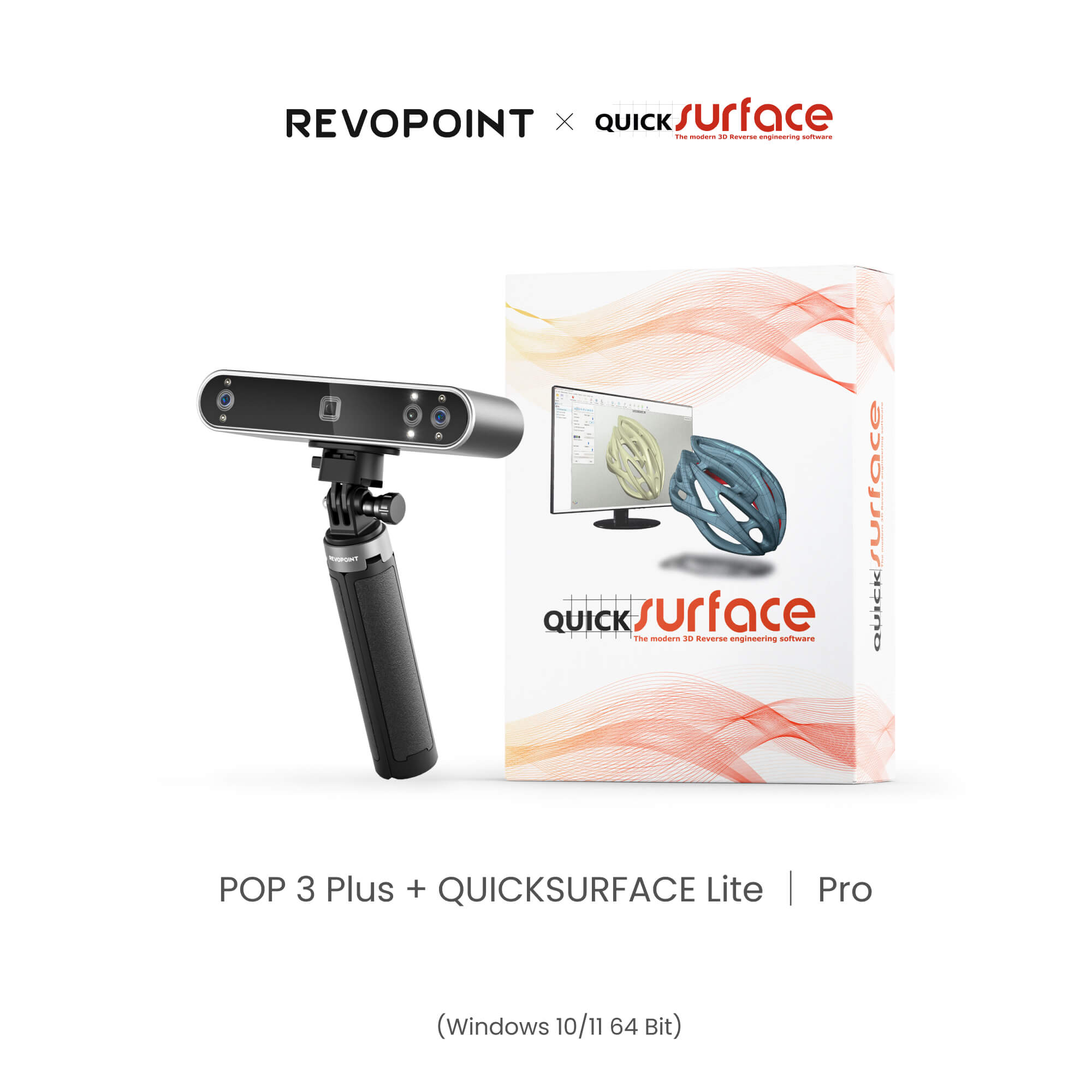 Revopoint & QUICKSURFACE Lite | Pro - Complete 3D Scanning to CAD Solution - Revopoint 3D US