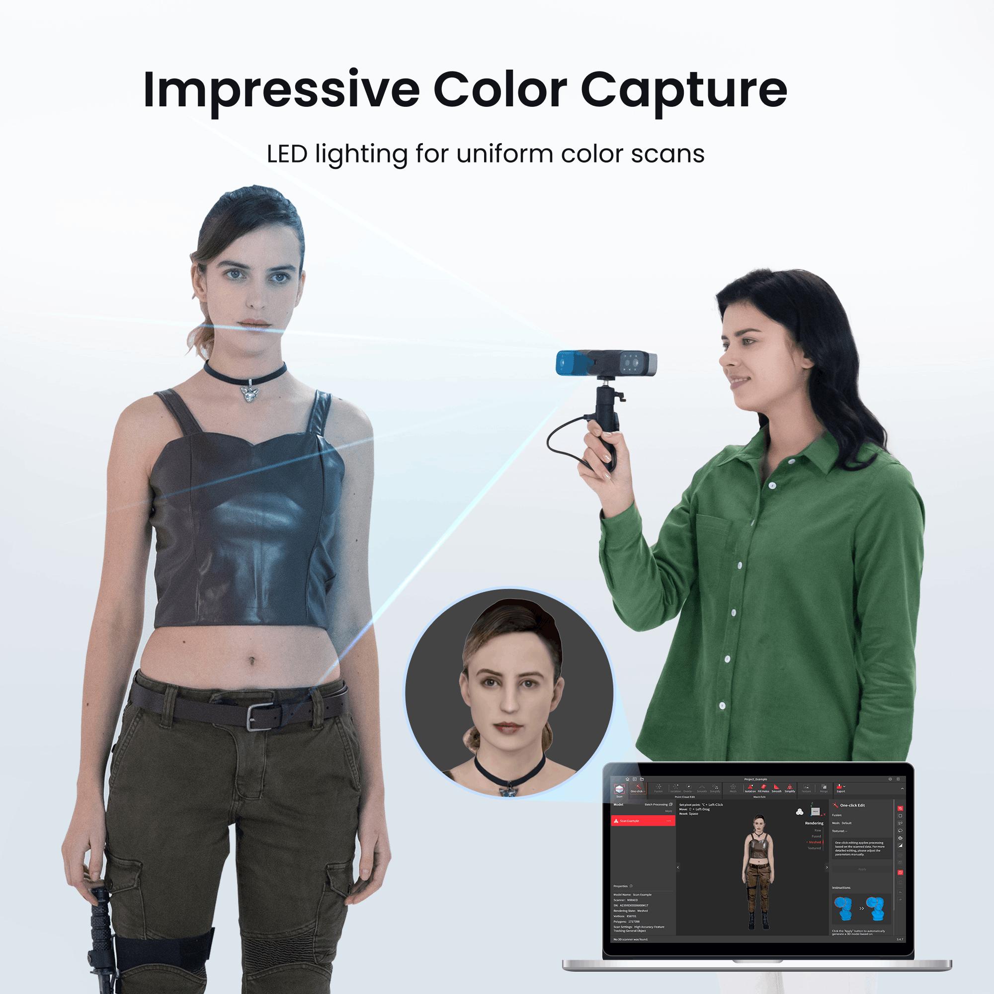 RANGE 2 3D Scanner: Fast and Powerful Large Object 3D Scanning - Revopoint 3D US